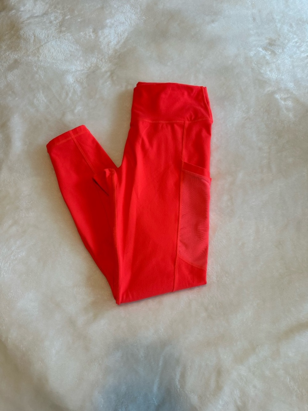 Women Fabletics Bright Pink Leggings with pockets size medium